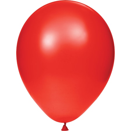 Creative Converting Classic Red Latex Balloons, 12", 180PK 041319